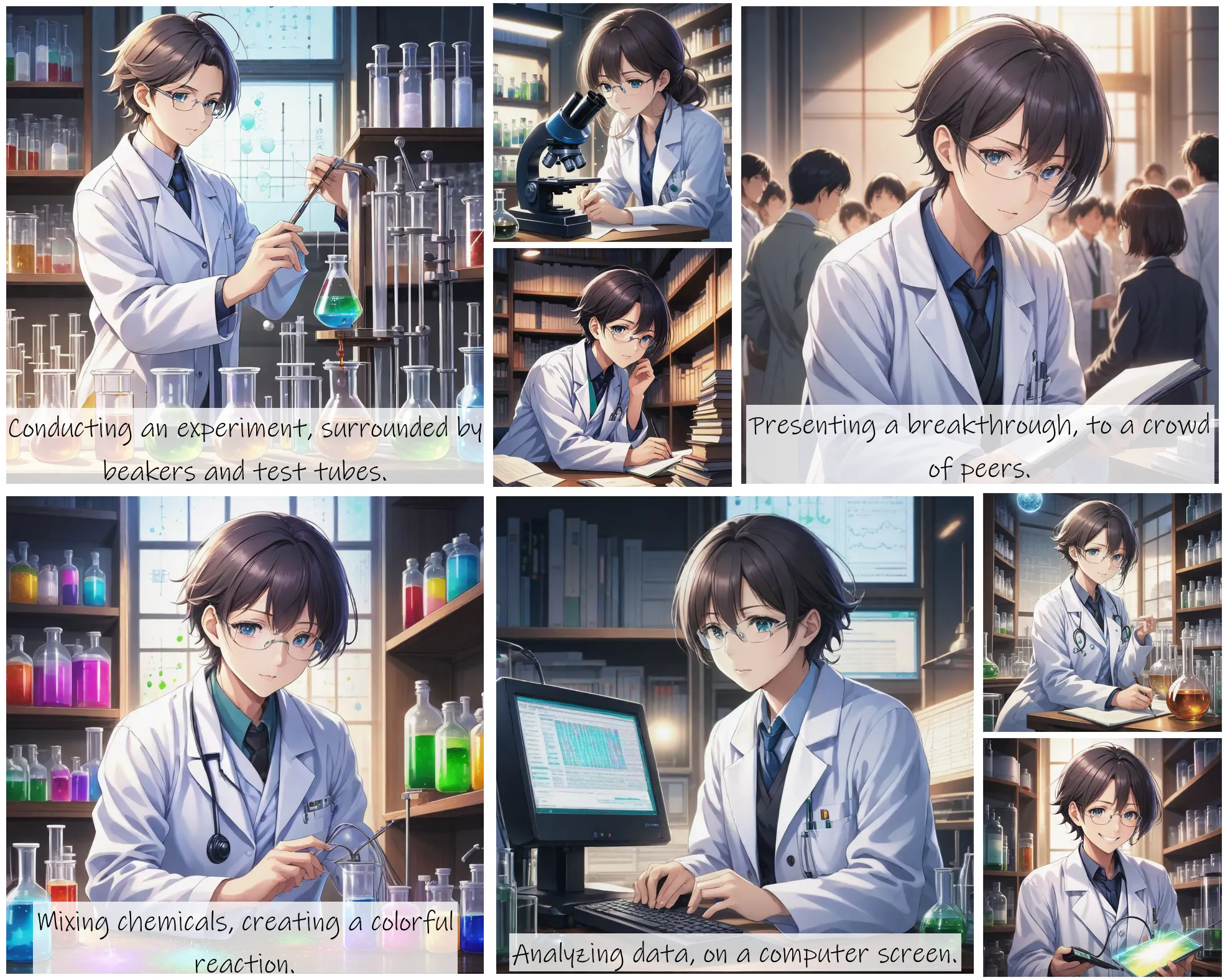 Story Diffusion - Japanese Anime Image - a-brilliant-scientist-img-wearing-a-lab-coat-xcshpbvardrgg0cfmqmbemr970