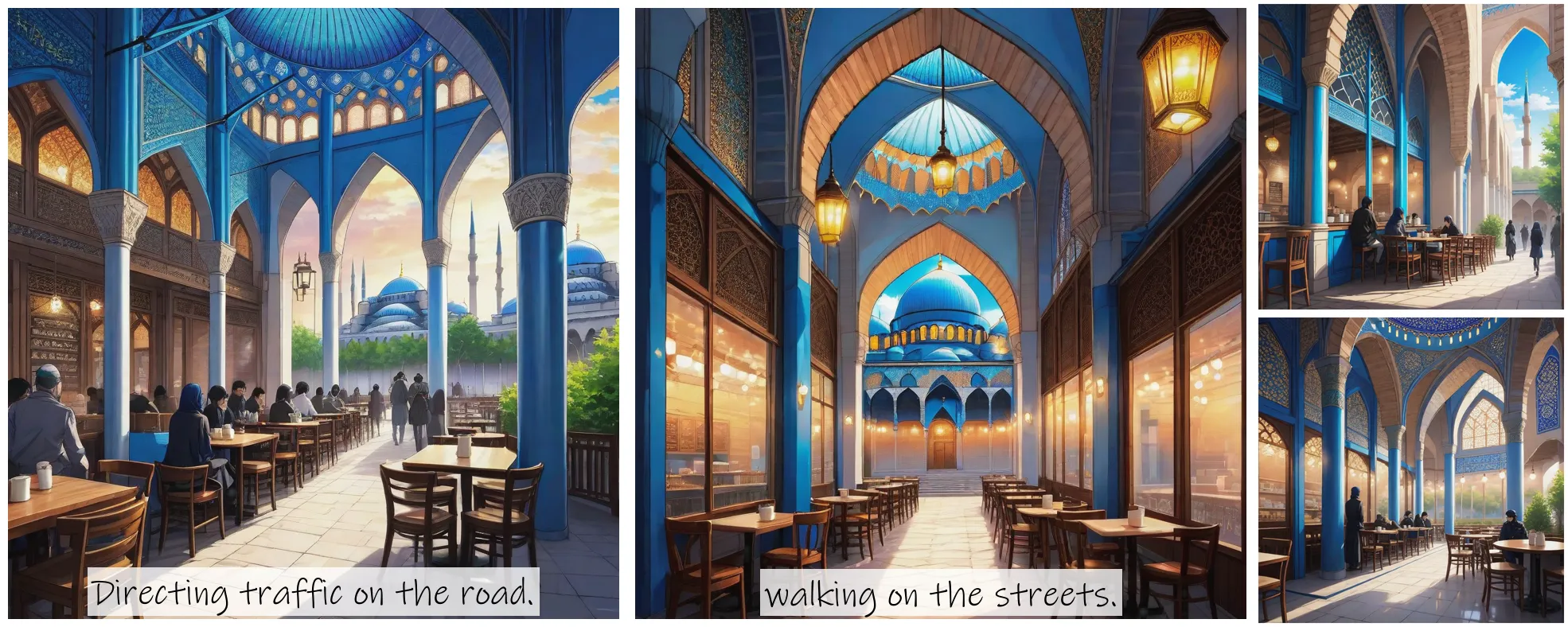 Story Diffusion - Japanese Anime Image - the-design-of-the-coffee-shop-was-inspired-by-the-atmosphere-of-the-blue-mosque-in-tabriz-knrnzcz3yxrgm0cgdqmtgfgtkg