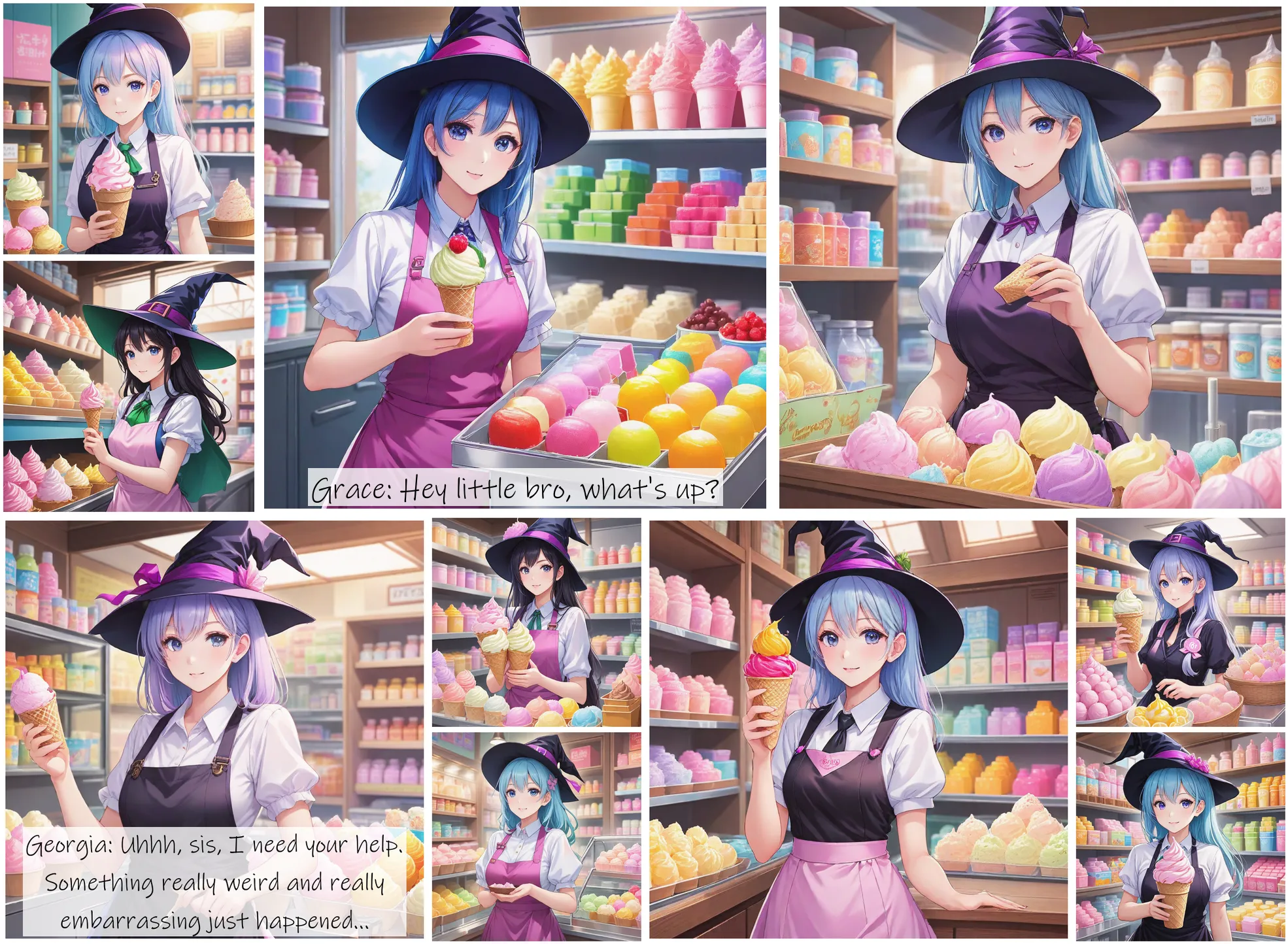 Story Diffusion - Japanese Anime Image - organization-class-a-small-business-i-started-in-my-free-time-that-sells-transformative-ice-cream-and-dairy-products-made-with-my-own-personal-gender-potion-formula-with-far-less-harmful-byproducts-compared-to-the-pink-formula-b-3gk50bc2khrgp0cfg84a1cmre8