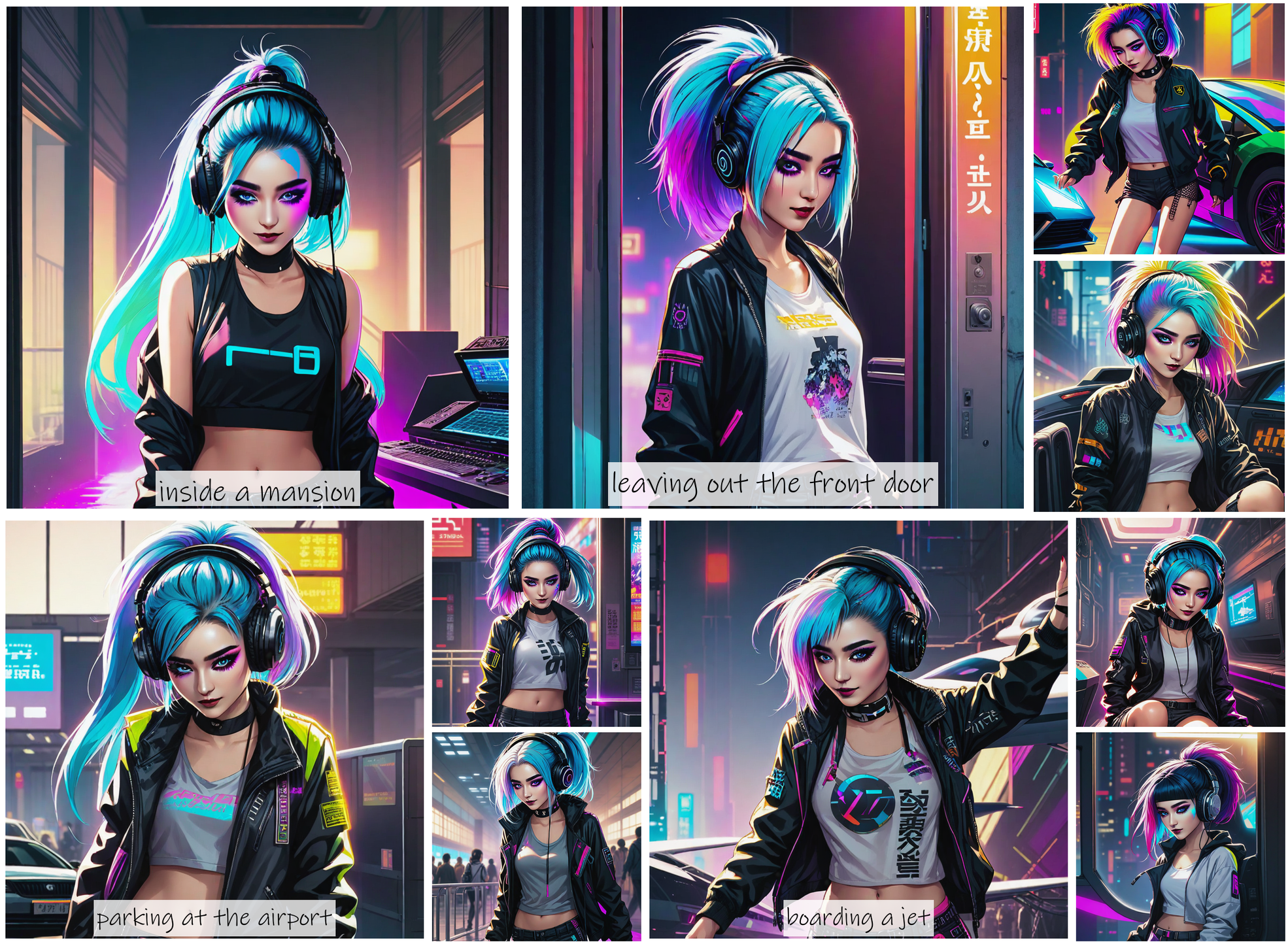 Story Diffusion - Japanese Anime Image - a-cyberpunk-dj-woman-img-wearing-urban-clothing-4gptrt1wahrgg0cfcvrstzasqm